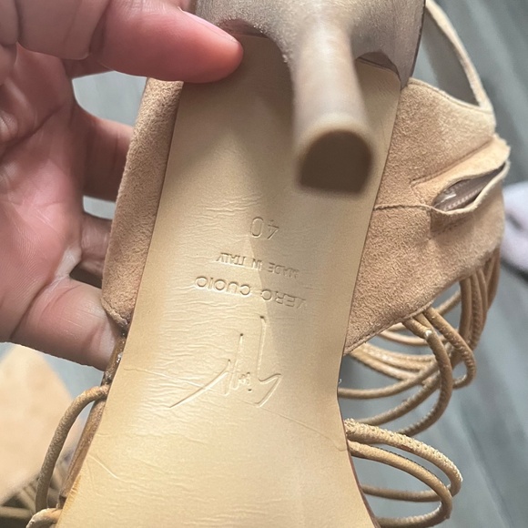 Giuseppe Strappy Heels (DAMAGED) - Picture 3 of 7